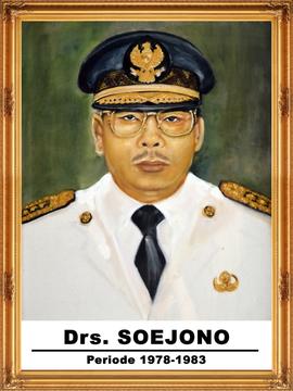 Drs. SOEJONO - BUPATI BOJONEGORO PERIODE 1978-1983